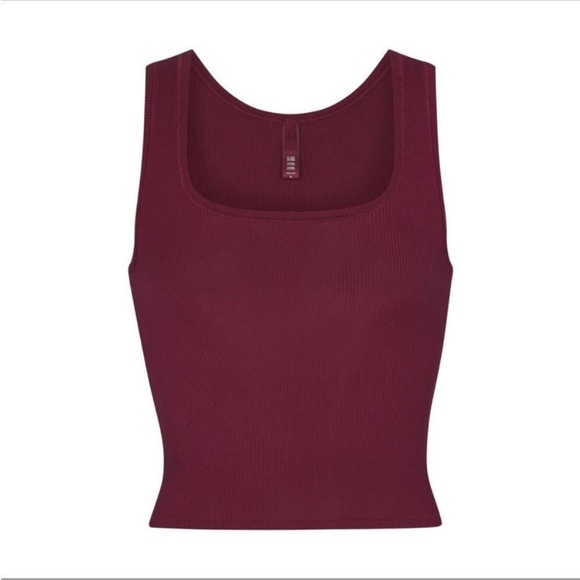 NWT SKIMS Ribbed Tank Top - Picture 1 of 2
